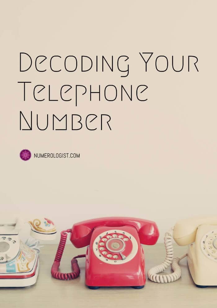 Numerology reads and interprets your phone number